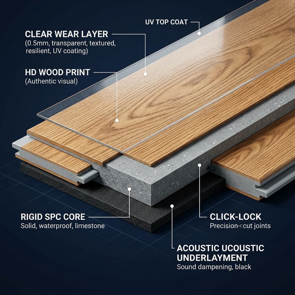 SPC Stone Core Technical Diagram