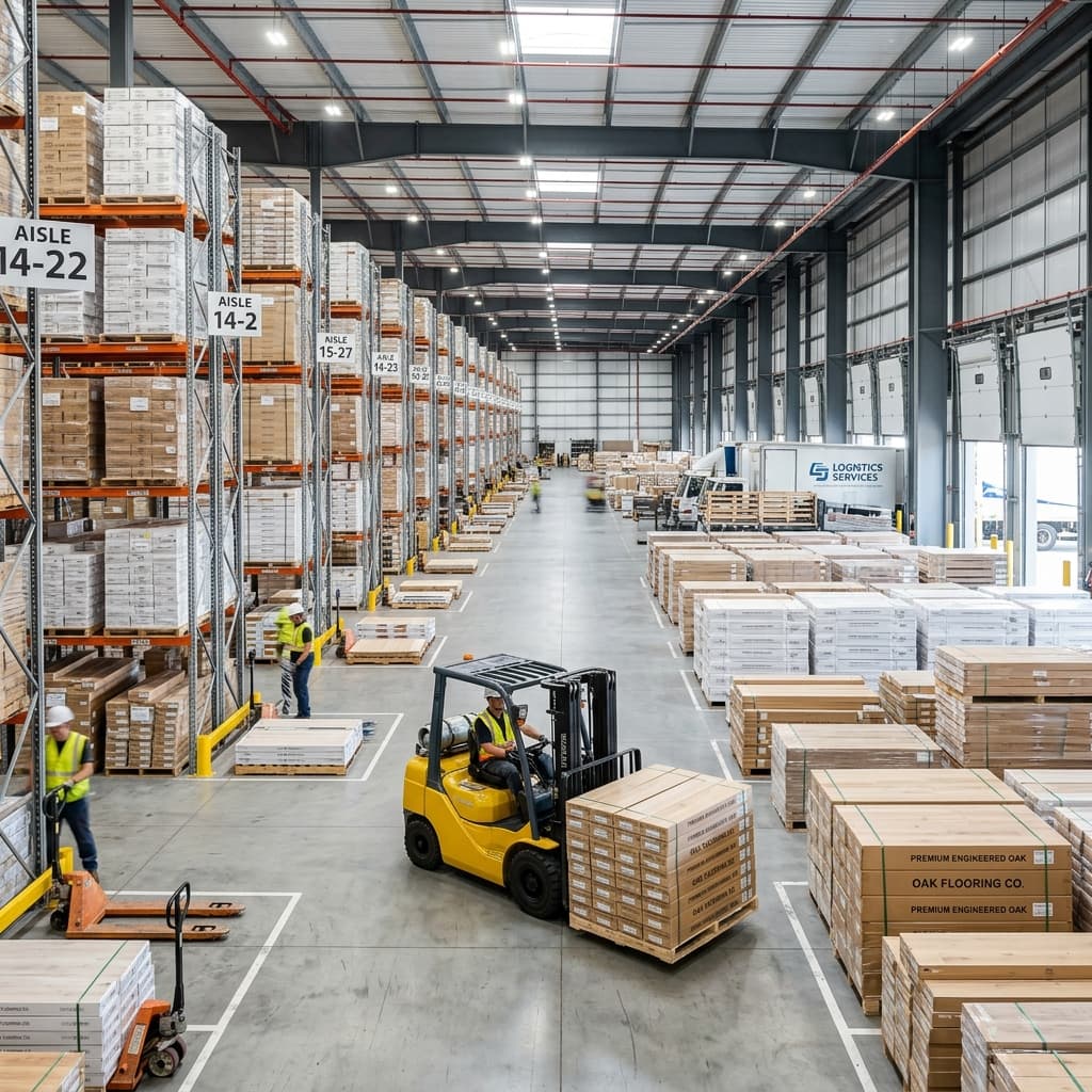 Massive SPC Vinyl Flooring Inventory in our Winnipeg Warehouse